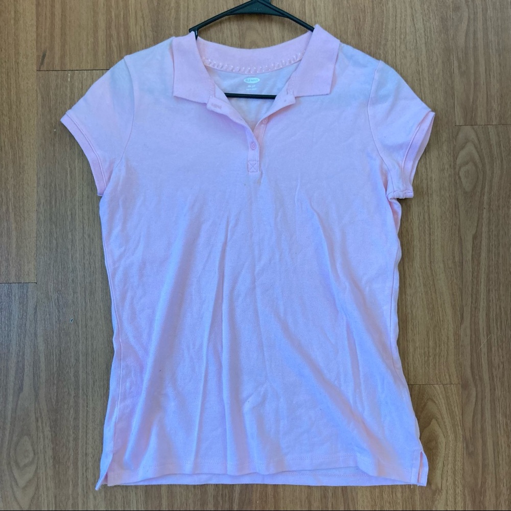 Pink Button-Up